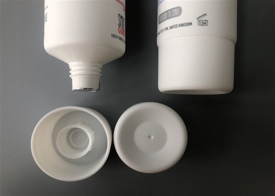Glossy Coating Foil Seal Plastic Cosmetic Tubes With Matt Screw Cap 70ml