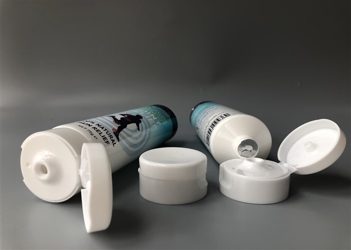 Pet Plastic Packaging Animals Body Scrub White 8 Color Offset Printing 75ml